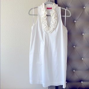 Women’s white racer back dress Size Small